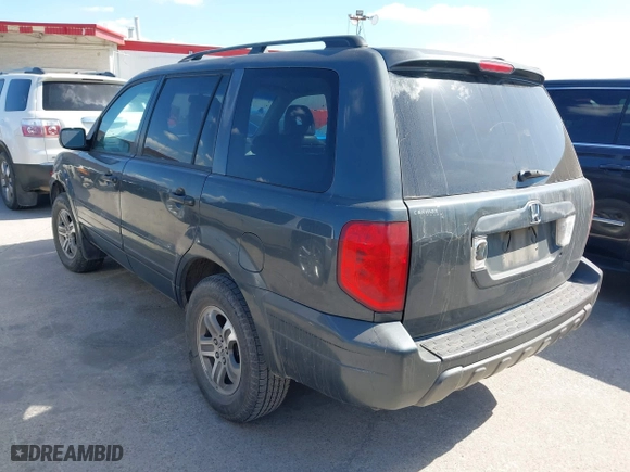 2004 Honda Pilot EX with VIN 2HKYF18564H505136, listed as a IAAI auction lot 42101753 with 236,696 mi miles. Bid and sale history available at carsss.com. Image 3.