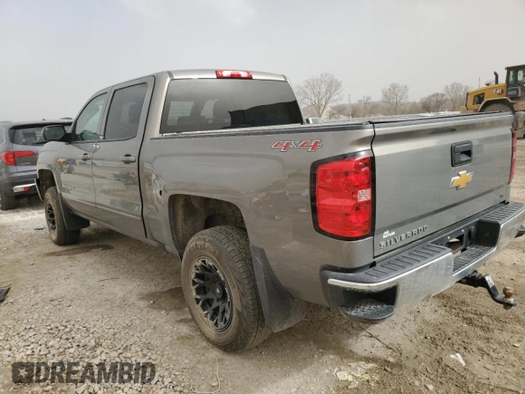 2017 Chevrolet Silverado 1500 LT with VIN 3GCUKREHXHG286476, listed as a Copart auction lot 49217215 with 109,422 mi miles and Salvage Title. Bid and sale history available at DreamBid. Image 2.