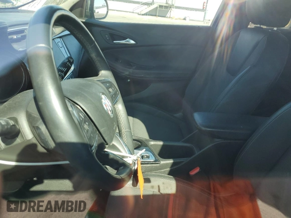 2021 Buick Encore GX Select with VIN KL4MMESL8MB143809, listed as a Copart auction lot 57505025 with Not provided miles and Salvage title. Bid and sale history available at DreamBid. Image 7.