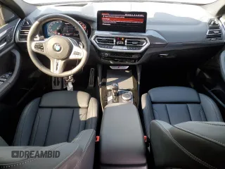 2023 BMW X4 M40i with VIN 5UX43DT0XP9R99758, listed as a Copart auction lot 44651255 with 20,105 mi miles and Salvage Title. Bid and sale history available at carsss.com. Image 8.