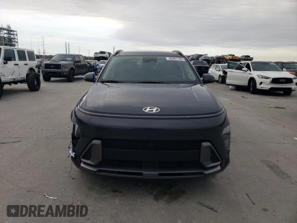 2024 Hyundai Kona Limited with VIN KM8HECA31RU066685, listed as a Copart auction lot 46361145 with 37,334 mi miles and Salvage Title. Bid and sale history available at carsss.com. Image 5.