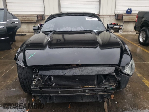 2015 Ford Mustang EcoBoost with VIN 1FA6P8TH1F5337025, listed as a Copart auction lot 86886574 with 87,016 mi miles and Salvage Title. Bid and sale history available at DreamBid. Image 5.