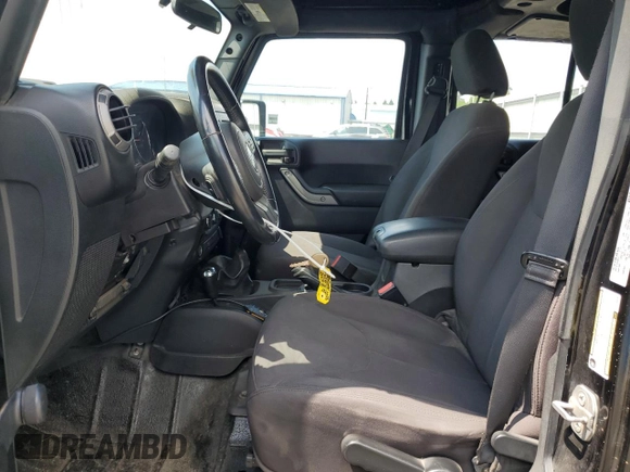 2015 Jeep Wrangler Unlimited Sport with VIN 1C4BJWDG1FL668395, listed as a Copart auction lot 64035035 with 79,972 mi miles and Salvage title. Bid and sale history available at DreamBid. Image 7.