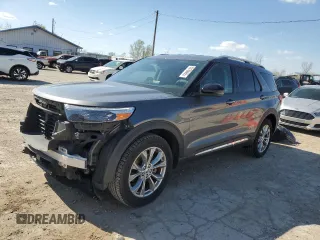 2022 Ford Explorer Limited z VIN 1FMSK8FH3NGB79899, wystawiony jako Copart lot #53109455 z przebiegiem 55 281 mil mil oraz Szkoda całkowita • Salvage title. Historia ofert i sprzedaży dostępna na DreamBid. Obrazek 1.