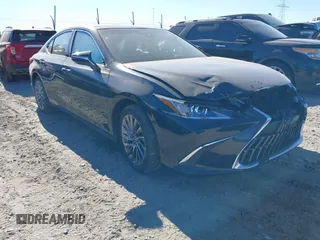 2024 Lexus ES 350 Luxury z VIN 58AEZ1B11RU179019, wystawiony jako IAAI lot #41286693 z przebiegiem 13 704 mil mil oraz . Historia ofert i sprzedaży dostępna na DreamBid. Obrazek 1.