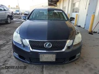 2008 Lexus GS 350 with VIN JTHCE96S080018200, listed as a Copart auction lot 44603035 with 186,926 mi miles and Salvage Title. Bid and sale history available at DreamBid. Image 5.