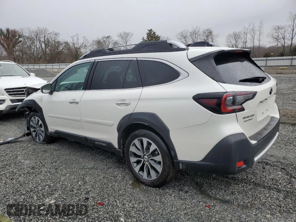 2023 Subaru Outback Touring with VIN 4S4BTAPCXP3135223, listed as a Copart auction lot 48505665 with 37,108 mi miles and Salvage title. Bid and sale history available at DreamBid. Image 2.