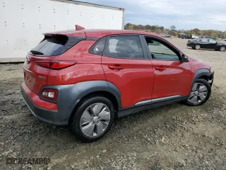 2021 Hyundai Kona Electric Limited with VIN KM8K33AG7MU135502, listed as a Copart auction lot 74057123 with 62,527 mi miles. Bid and sale history available at carsss.com. Image 3.