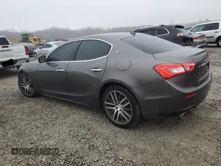 2016 Maserati Ghibli z VIN ZAM57XSA7G1168458, wystawiony jako Copart lot #43611465 z przebiegiem 98 110 mil mil oraz Szkody całkowita. Historia ofert i sprzedaży dostępna na DreamBid. Obrazek 2.