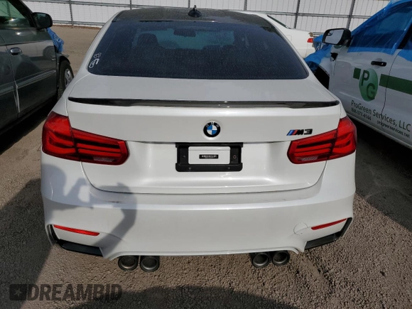 2018 BMW M3 with VIN WBS8M9C54J5K99413, listed as a Copart auction lot 45415303 with 31,691 mi miles. Bid and sale history available at carsss.com. Image 6.