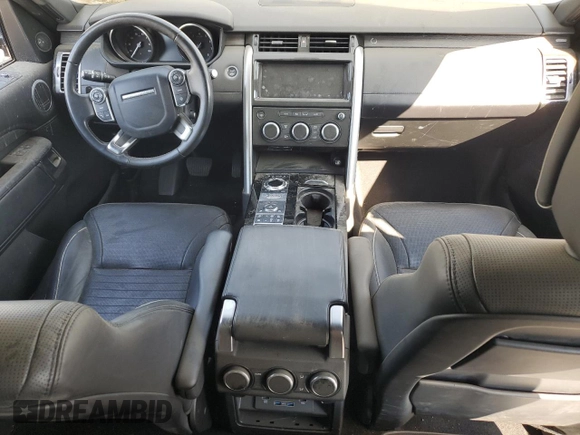 2017 Land Rover Discovery HSE Luxury with VIN SALRHBBV4HA039497, listed as a Copart auction lot 76072954 with Not Provided miles and Salvage Title. Bid and sale history available at carsss.com. Image 8.