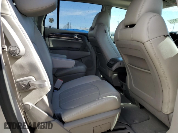 2015 Buick Enclave Leather with VIN 5GAKVBKD0FJ158638, listed as a Copart auction lot 46657995 with 76,015 mi miles and Salvage Title. Bid and sale history available at carsss.com. Image 10.