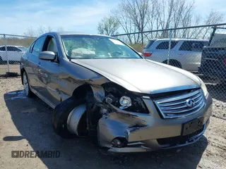2008 Infiniti M with VIN JNKAY01F28M652136, listed as a IAAI auction lot 42096441 with Not Provided miles. Bid and sale history available at carsss.com. Image 1.