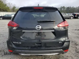 2020 Nissan Rogue SL with VIN 5N1AT2MT2LC757508, listed as a Copart auction lot 45053595 with 124,593 mi miles and Salvage Title. Bid and sale history available at DreamBid. Image 6.