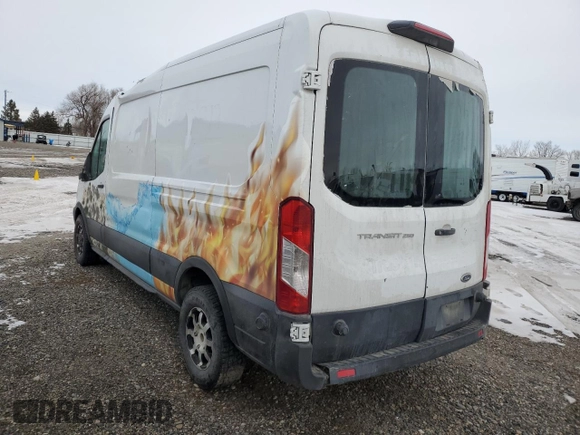 2018 Ford Transit with VIN 1FTYR2CM4JKA57178, listed as a Copart auction lot 88455055 with 82,485 mi miles and Salvage Title. Bid and sale history available at carsss.com. Image 2.