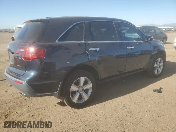 2011 Acura MDX Tech Pkg with VIN 2HNYD2H64BH539483, listed as a Copart auction lot 53078375 with 120,871 mi miles and Salvage Title. Bid and sale history available at carsss.com. Image 3.