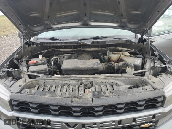 2020 Chevrolet Silverado 1500 Custom with VIN 1GCRWBEF3LZ191136, listed as a Copart auction lot 81049624 with 77,711 mi miles and Salvage Title. Bid and sale history available at carsss.com. Image 12.