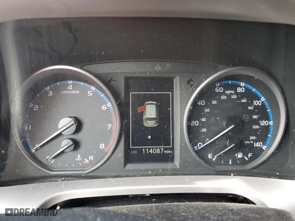 2018 Toyota RAV4 XLE with VIN JTMRFREV3JD251166, listed as a Copart auction lot 49893445 with 114,087 mi miles and Salvage Title. Bid and sale history available at carsss.com. Image 9.