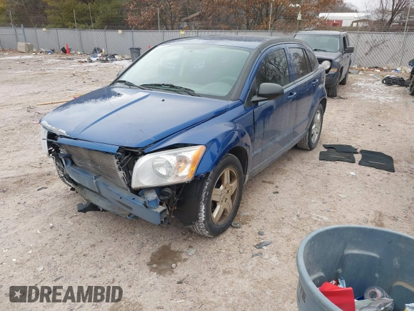 2009 Dodge Caliber SXT with VIN 1B3HB48AX9D116489, listed as a IAAI auction lot 41424585 with 45,546 mi miles and . Bid and sale history available at DreamBid. Image 17.