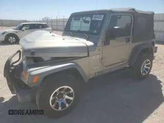 2004 Jeep Wrangler X with VIN 1J4FA39S44P785613, listed as a Copart auction lot 48664455 with 135,684 mi miles and Salvage Title. Bid and sale history available at carsss.com. Image 1.