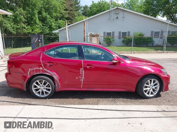 2012 Lexus IS 250 with VIN JTHCF5C25C5058617, listed as a IAAI auction lot 42286876 with 135,789 mi miles and . Bid and sale history available at DreamBid. Image 14.