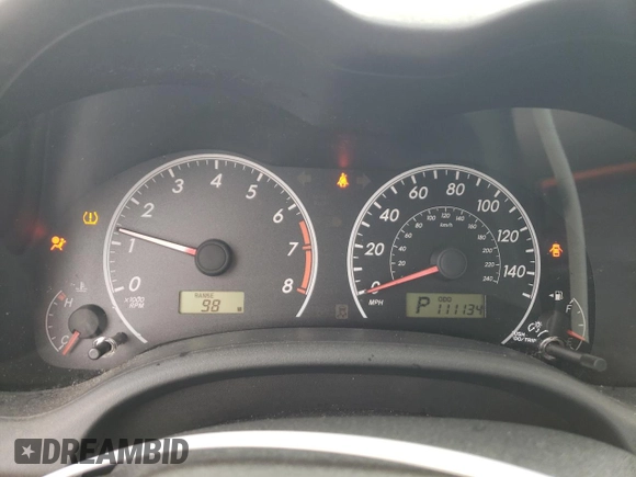 2013 Toyota Corolla L with VIN 2T1BU4EEXDC015853, listed as a Copart auction lot 51098695 with 111,134 mi miles and Salvage Title. Bid and sale history available at carsss.com. Image 9.