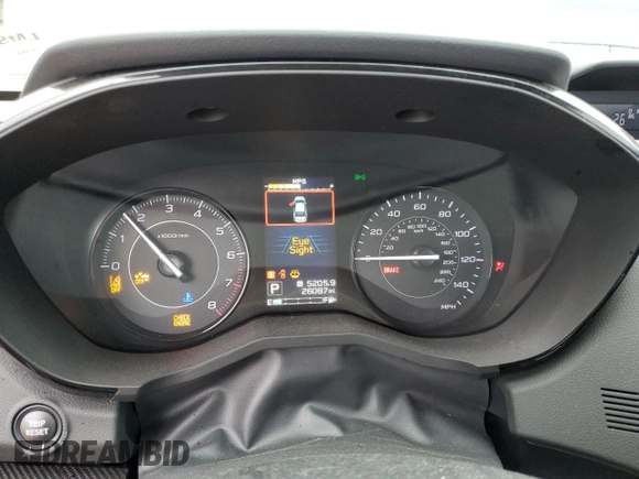 2023 Subaru Impreza with VIN 4S3GTAB63P3707194, listed as a Copart auction lot 42442705 with 26,087 mi miles and Salvage title. Bid and sale history available at DreamBid. Image 9.