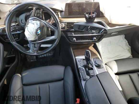 2018 BMW 5 Series 530e with VIN WBAJA9C53JB034157, listed as a Copart auction lot 54392415 with Not provided miles and Salvage title. Bid and sale history available at DreamBid. Image 8.
