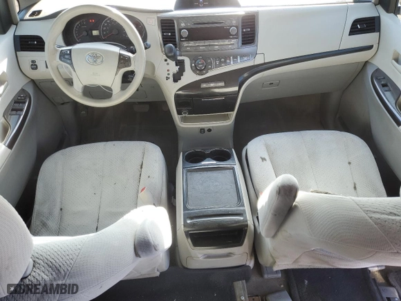 2013 Toyota Sienna LE AAS with VIN 5TDKK3DC1DS319404, listed as a Copart auction lot 51703085 with 186,364 mi miles and Salvage Title. Bid and sale history available at carsss.com. Image 8.