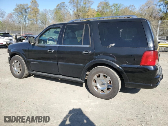 2005 Lincoln Navigator Luxury with VIN 5LMFU28585LJ01750, listed as a Copart auction lot 53298165 with 162,227 mi miles and Salvage Title. Bid and sale history available at carsss.com. Image 2.