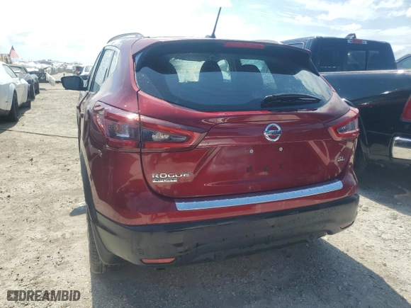 2022 Nissan Rogue Sport SL with VIN JN1BJ1CV2NW352443, listed as a Copart auction lot 77322184 with 15,744 mi miles and Non Repairable. Bid and sale history available at carsss.com. Image 6.