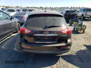2010 Infiniti EX Journey with VIN JN1AJ0HR5AM753475, listed as a Copart auction lot 68758514 with 212,796 mi miles and Salvage Title. Bid and sale history available at DreamBid. Image 6.