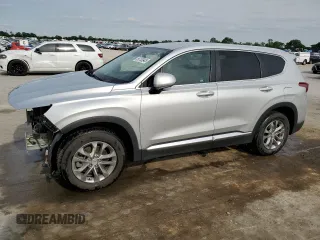 2019 Hyundai Santa Fe SE z VIN 5NMS2CAD3KH105642, wystawiony jako Copart lot #56133945 z przebiegiem 55 621 mil mil oraz Szkoda całkowita • Salvage title. Historia ofert i sprzedaży dostępna na DreamBid. Obrazek 1.