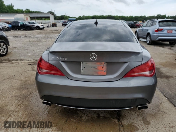 2015 Mercedes-Benz CLA 250 with VIN WDDSJ4EB4FN178728, listed as a Copart auction lot 54187875 with 132,559 mi miles and Clean Title. Bid and sale history available at DreamBid. Image 6.