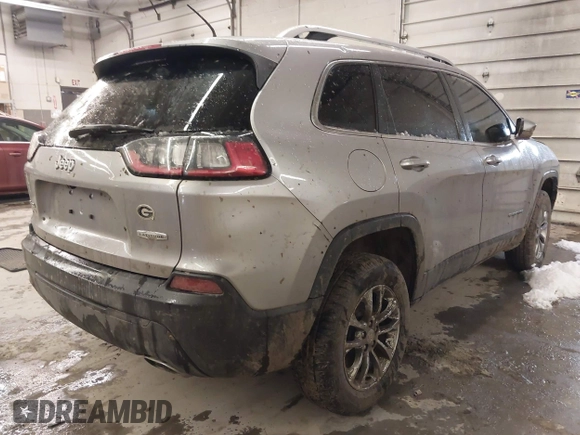 2019 Jeep Cherokee Latitude Plus with VIN 1C4PJMLX8KD137307, listed as a IAAI auction lot 41258365 with 131,758 mi miles and . Bid and sale history available at DreamBid. Image 4.