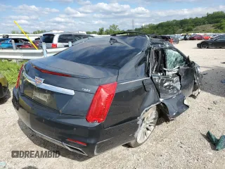 2016 Cadillac CTS Luxury Collection AWD with VIN 1G6AX5SS3G0121176, listed as a Copart auction lot 65710224 with Not Provided miles and Salvage Title. Bid and sale history available at DreamBid. Image 3.