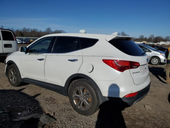 2013 Hyundai Santa Fe Premium with VIN 5XYZUDLB4DG094271, listed as a Copart auction lot 45633815 with 122,616 mi miles and Salvage Title. Bid and sale history available at carsss.com. Image 2.