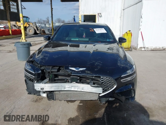 2023 Genesis G70 2.0T z VIN KMTG34TA1PU122551, wystawiony jako IAAI lot #41474272 z przebiegiem 38 964 mil mil oraz . Historia ofert i sprzedaży dostępna na DreamBid. Obrazek 12.