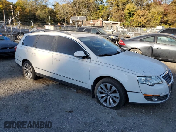 2007 Volkswagen Passat Lux with VIN WVWTK93C07E009618, listed as a Copart auction lot 76693164 with 189,492 mi miles and Salvage title. Bid and sale history available at DreamBid. Image 4.
