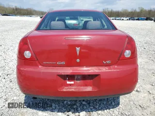 2006 Pontiac G6 6-Cyl with VIN 1G2ZG558164263103, listed as a Copart auction lot 53976745 with 166,002 mi miles and Salvage Title. Bid and sale history available at carsss.com. Image 6.