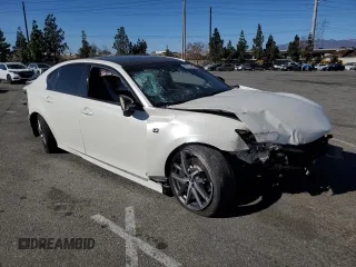 2016 Lexus GS 350 with VIN JTHBZ1BL0GA003771, listed as a Copart auction lot 89278445 with 0 mi miles and Salvage Title. Bid and sale history available at carsss.com. Image 4.