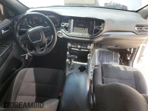 2021 Dodge Durango SXT Plus with VIN 1C4RDJAG7MC522352, listed as a Copart auction lot 62340385 with 76,593 mi miles and Salvage title. Bid and sale history available at DreamBid. Image 8.