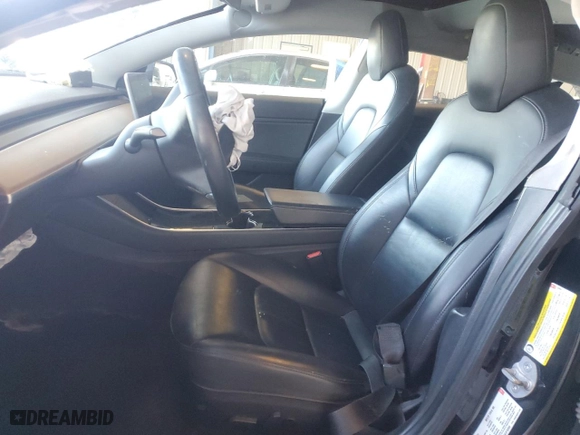 2018 Tesla Model 3 Long Range Battery with VIN 5YJ3E1EA2JF152869, listed as a Copart auction lot 46461005 with 99,476 mi miles and Clean Title. Bid and sale history available at carsss.com. Image 7.