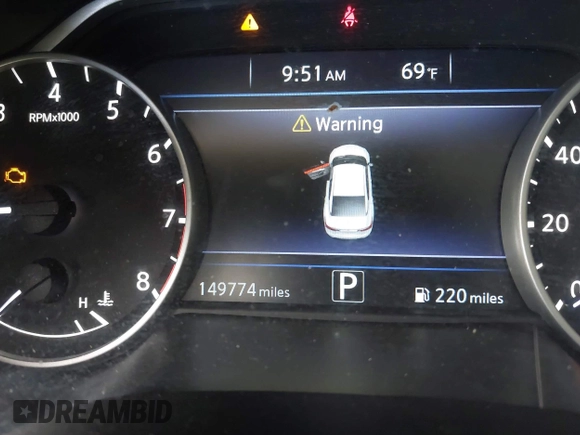 2016 Nissan Maxima SL with VIN 1N4AA6AP0GC900041, listed as a IAAI auction lot 41913634 with 149,774 mi miles and . Bid and sale history available at DreamBid. Image 7.