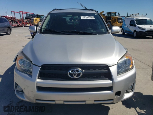 2011 Toyota RAV4 Sport with VIN JTMRF4DVXB5048095, listed as a Copart auction lot 49316595 with 33,726 mi miles and Salvage Title. Bid and sale history available at carsss.com. Image 5.