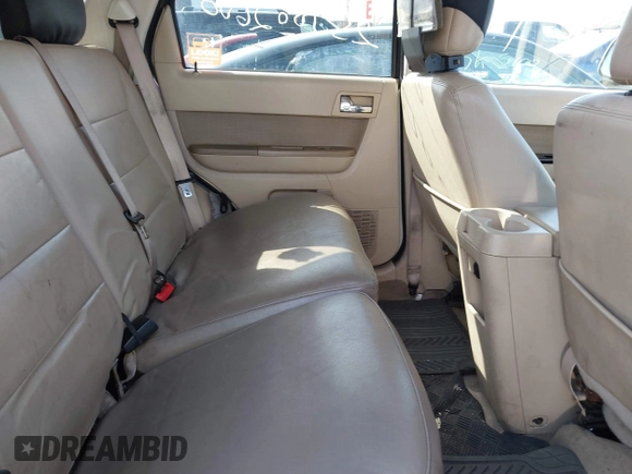 2012 Ford Escape Limited with VIN 1FMCU9E70CKA11998, listed as a IAAI auction lot 41798516 with 999,999 mi miles. Bid and sale history available at carsss.com. Image 8.