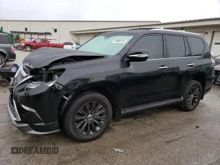 2023 Lexus GX 460 Premium z VIN JTJAM7BX6P5344583, wystawiony jako Copart lot #79506134 z przebiegiem 22 840 mil mil oraz Szkoda całkowita • Salvage title. Historia ofert i sprzedaży dostępna na DreamBid. Obrazek 1.
