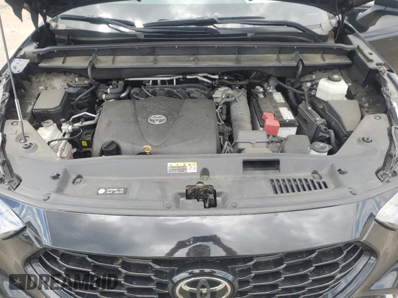 2022 Toyota Highlander XSE with VIN 5TDJZRBH5NS165192, listed as a Copart auction lot 58150465 with 47,138 mi miles and Salvage title. Bid and sale history available at DreamBid. Image 12.
