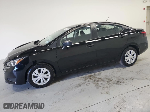 2024 Nissan Versa S with VIN 3N1CN8DVXRL906551, listed as a Copart auction lot 52995055 with 14,189 mi miles and Salvage Title. Bid and sale history available at carsss.com. Image 1.