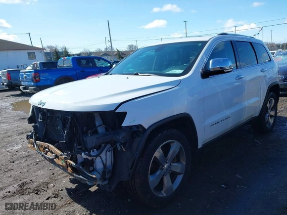 2014 Jeep Grand Cherokee Limited with VIN 1C4RJFBT5EC231836, listed as a IAAI auction lot 41937594 with 172,661 mi miles. Bid and sale history available at carsss.com. Image 2.